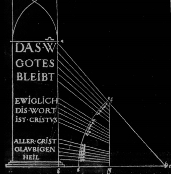 Albrecht Durer σχέδιο γραμμάτων