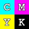 CMYK color palette